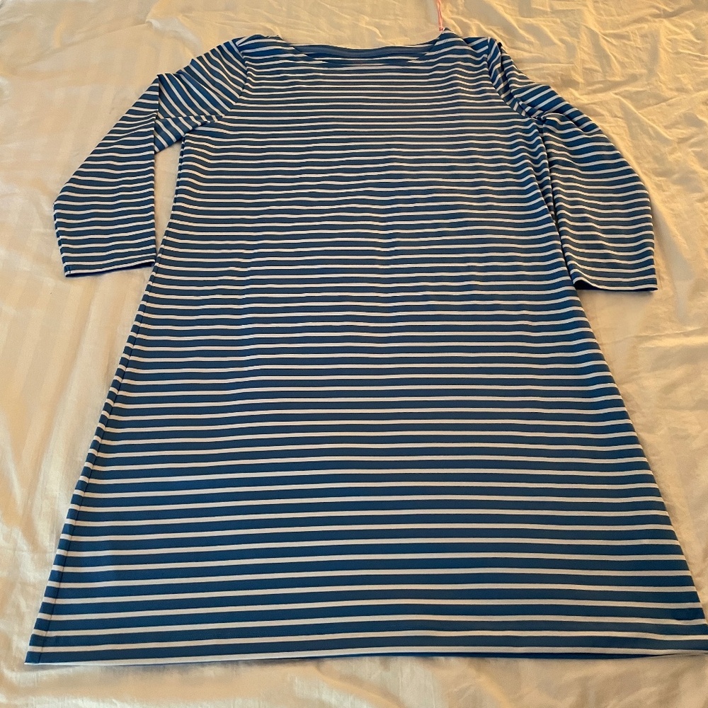 Vineyard Vines Nautical Stripe Shift Dress – Size XL, NWT